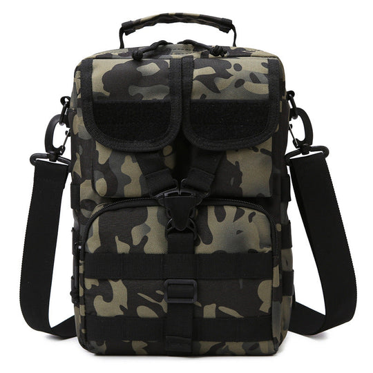 Unisex Multi-Pocket Tasketaske Funktionel og Alsidig 4