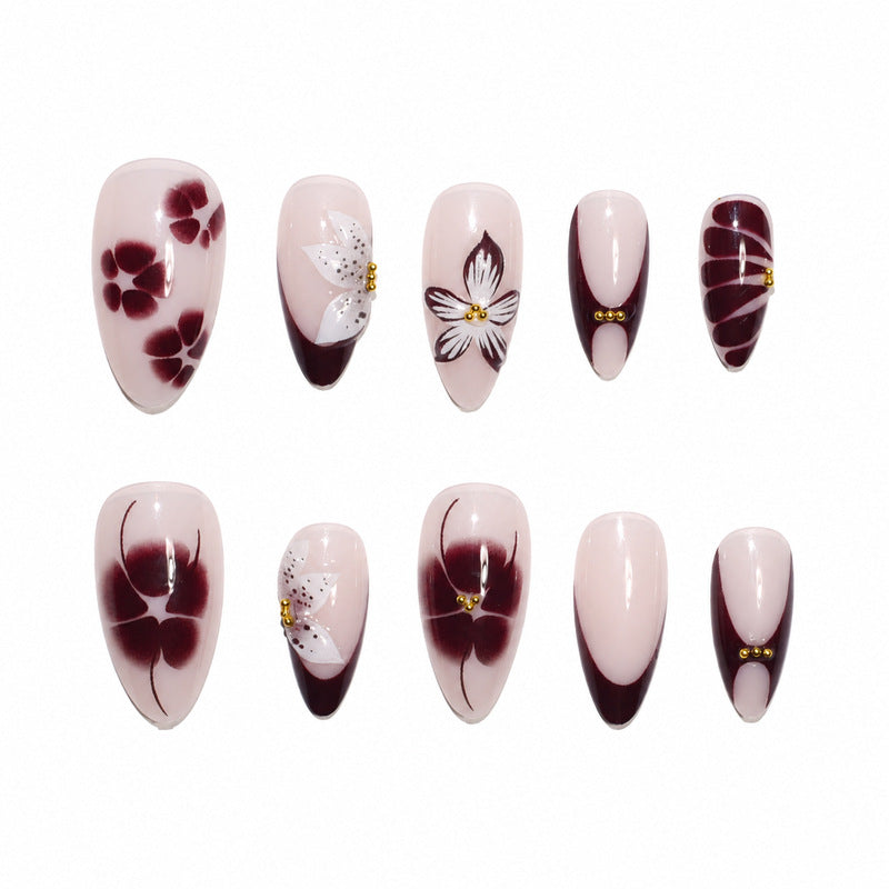 Unisex Nail Art Sæt med Stilfulde Designs 2