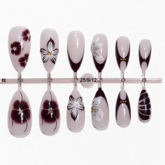 Unisex Nail Art Sæt med Stilfulde Designs 3