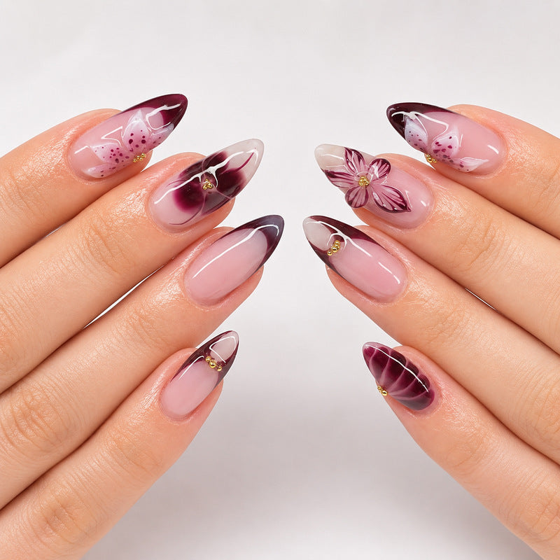 Unisex Nail Art Sæt med Stilfulde Designs 4
