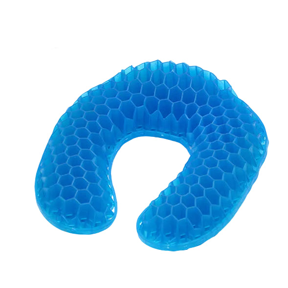 Unisex Nakkepude U-formet med Gel og Honeycomb Struktur 0