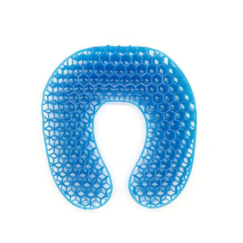 Unisex Nakkepude U-formet med Gel og Honeycomb Struktur 2