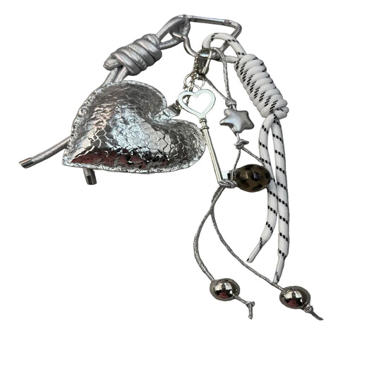 Unisex Nøglering Hjerteformet Metaldesign 0