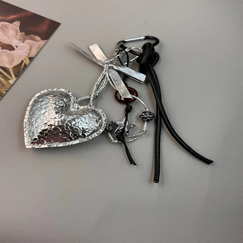 Unisex Nøglering Hjerteformet Metaldesign 4