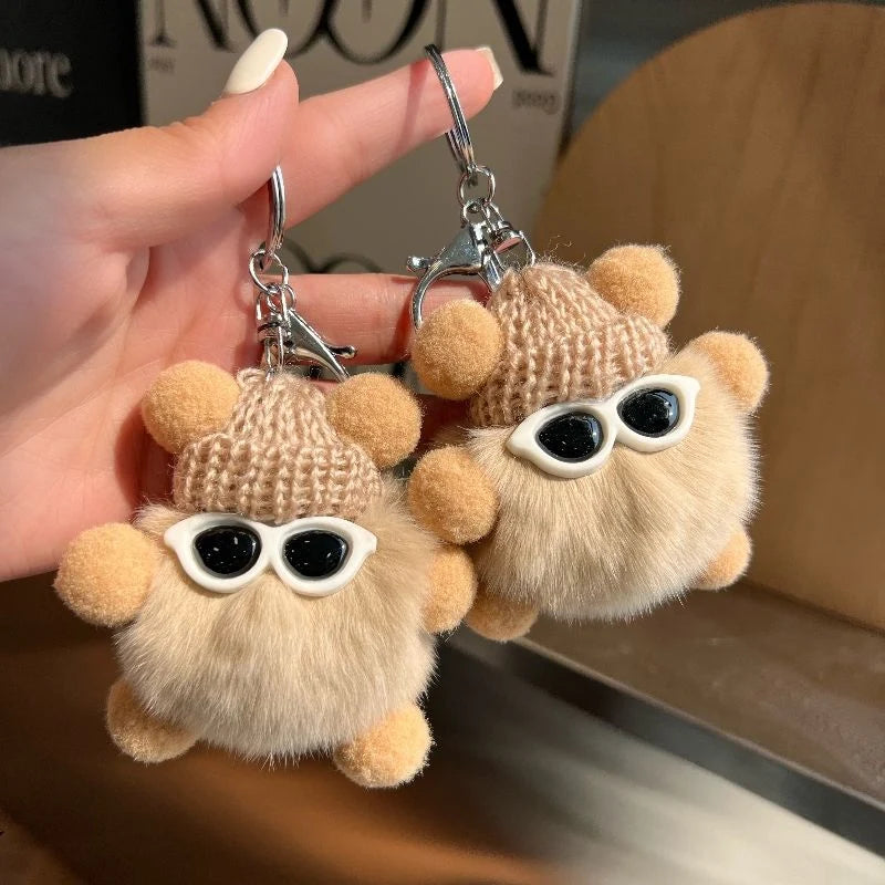Unisex Nøglering Plyskaktus Legesyg Design 1