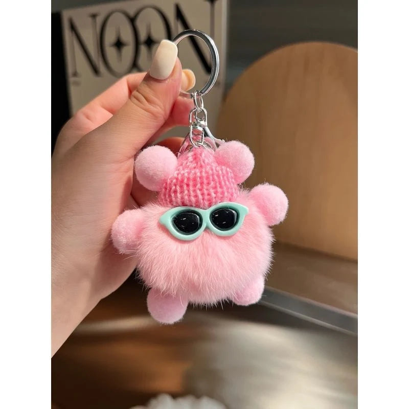 Unisex Nøglering Plyskaktus Legesyg Design 13