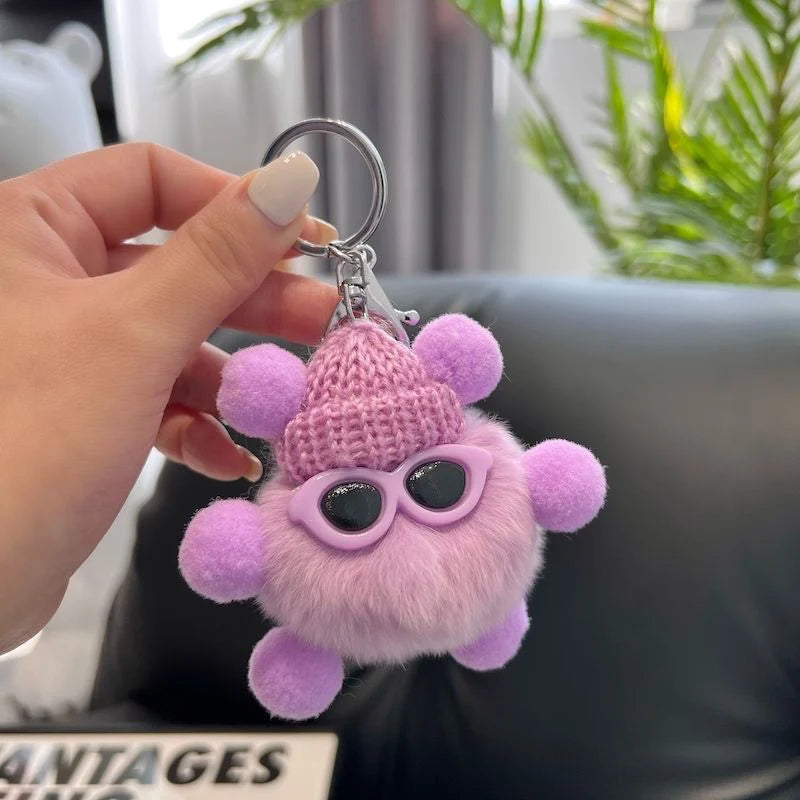 Unisex Nøglering Plyskaktus Legesyg Design 17