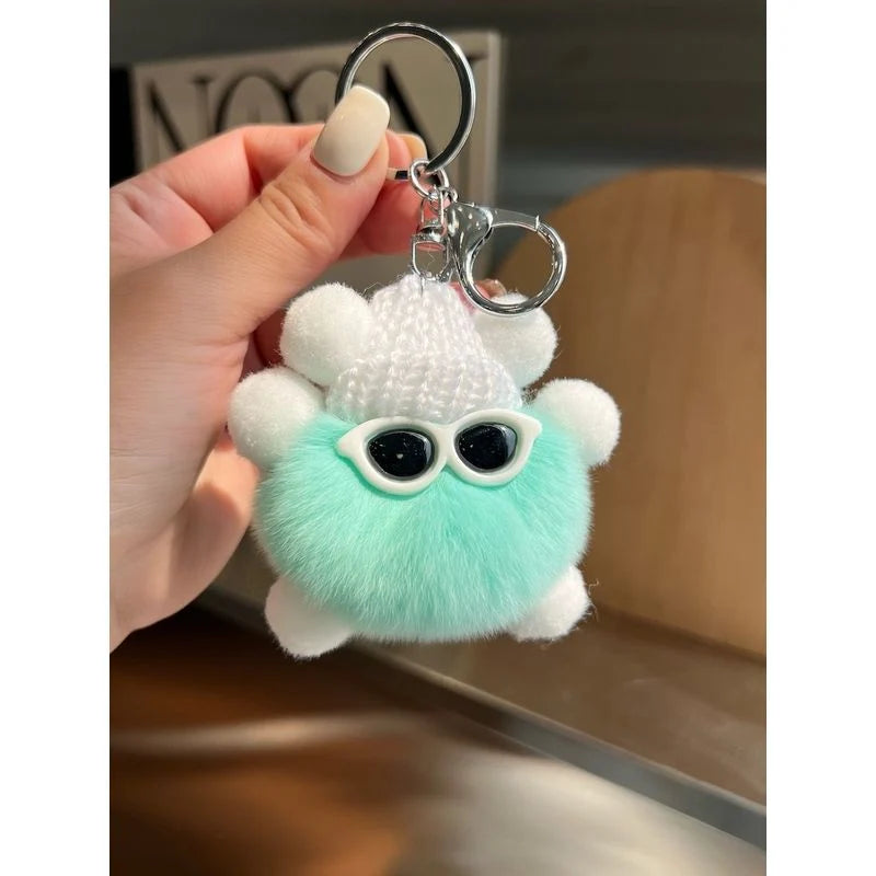 Unisex Nøglering Plyskaktus Legesyg Design 19