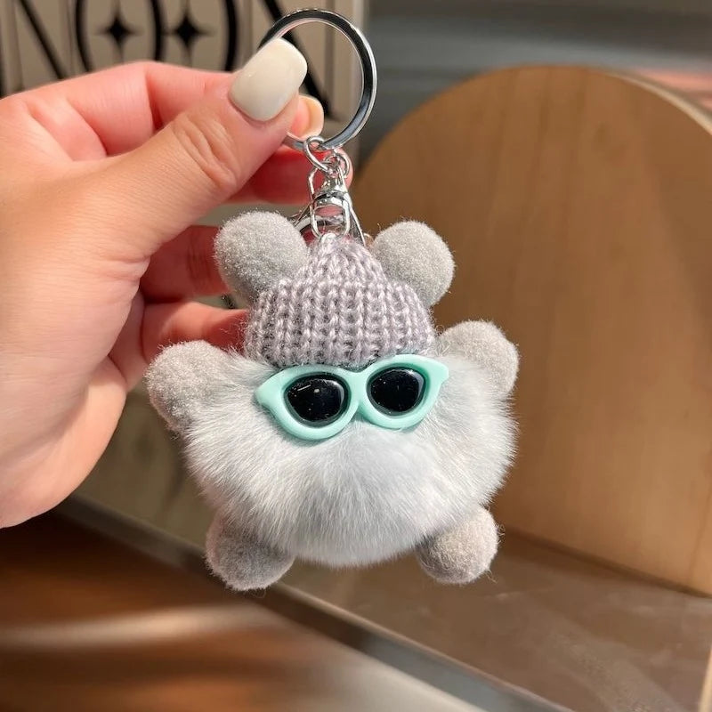 Unisex Nøglering Plyskaktus Legesyg Design 2