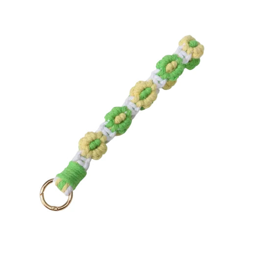 Unisex Nøglering med Blomstermønster 0