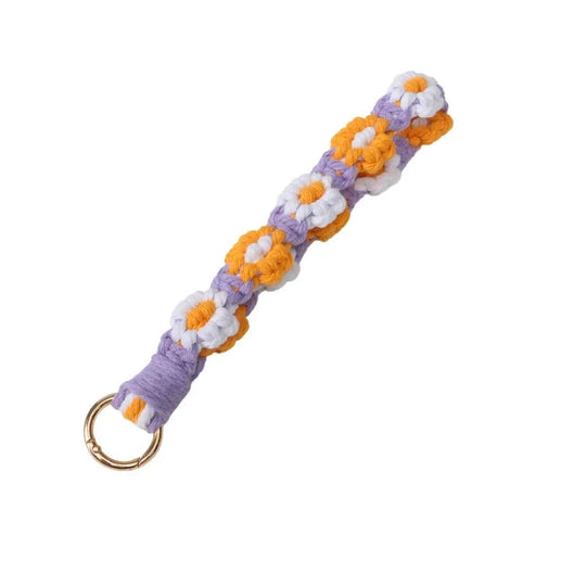 Unisex Nøglering med Blomstermønster 10