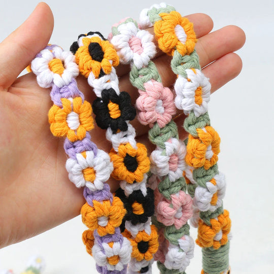 Unisex Nøglering med Blomstermønster 3