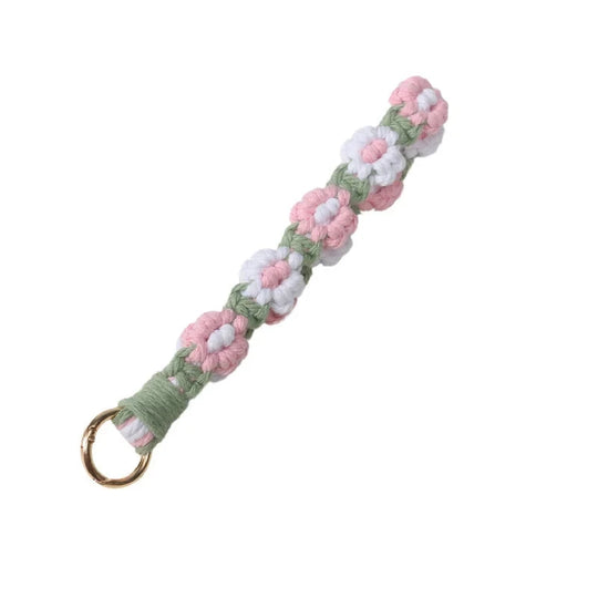 Unisex Nøglering med Blomstermønster 5