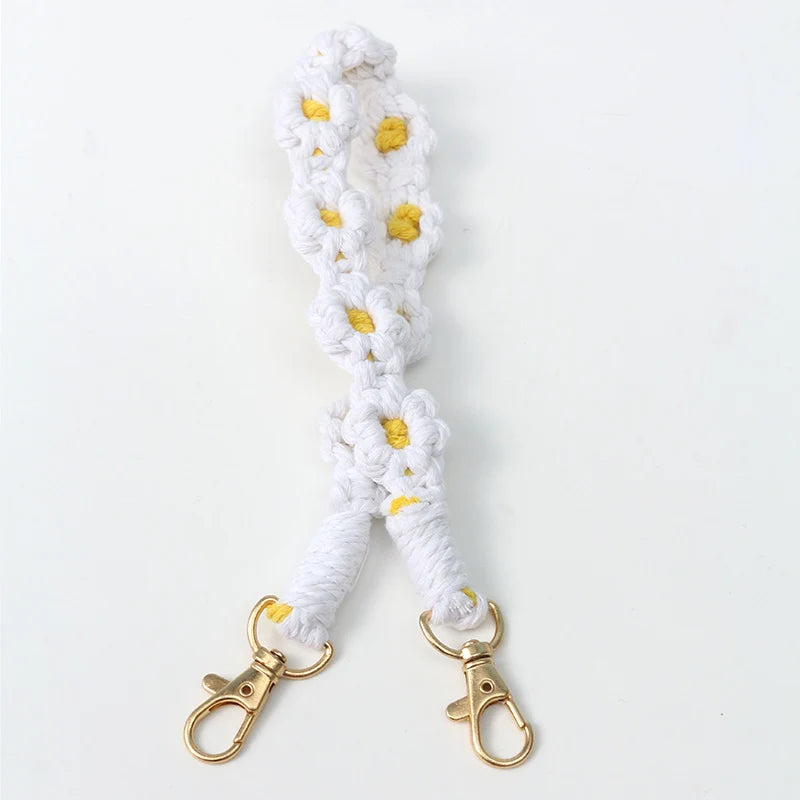 Unisex Nøglering med Blomstermønster 6