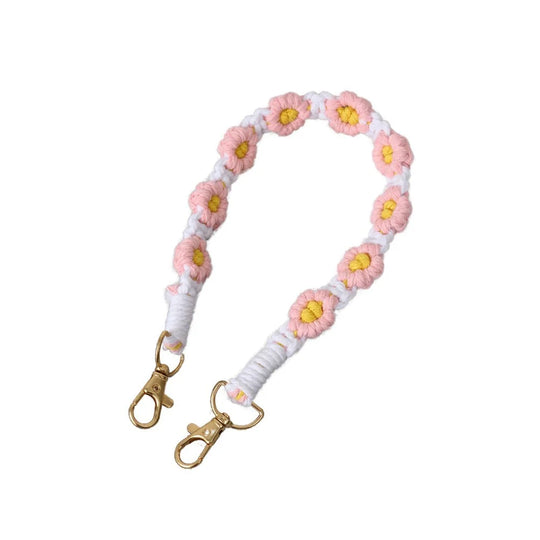 Unisex Nøglering med Blomstermønster 8
