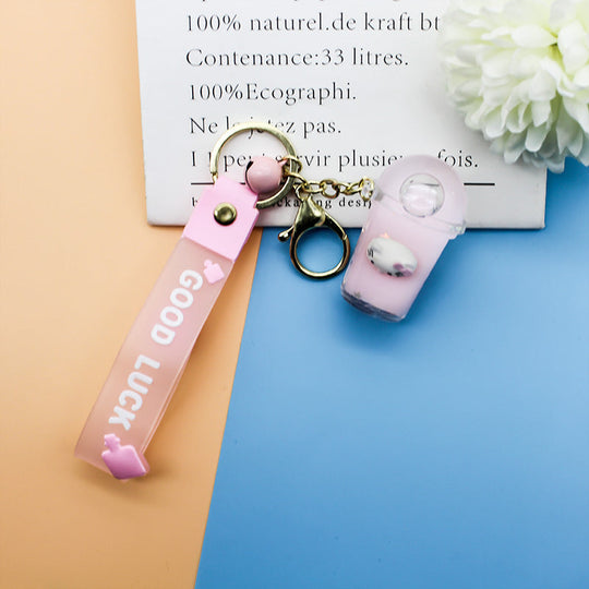 Unisex Nøglering med Cocktaildesign 8