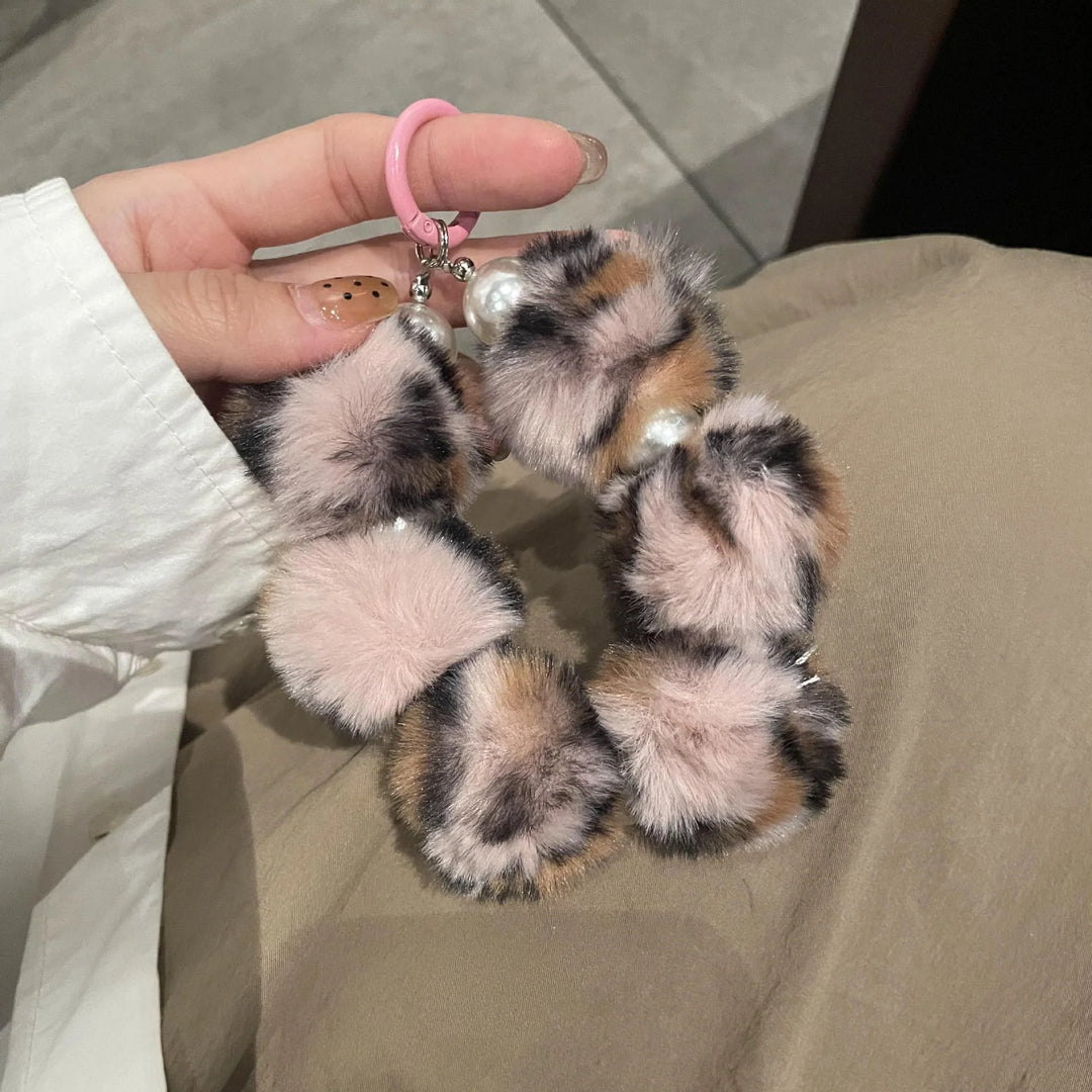 Unisex Nøglering med Dyredesign i Plysstil 0