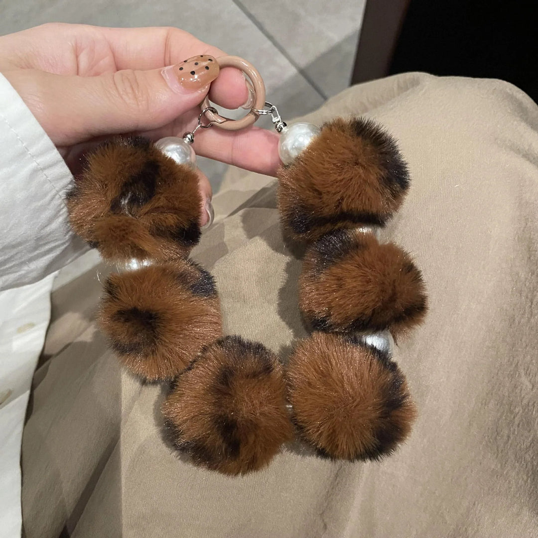 Unisex Nøglering med Dyredesign i Plysstil 5