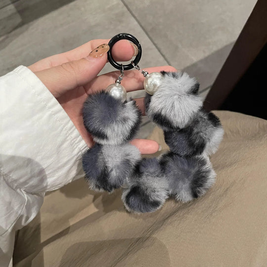 Unisex Nøglering med Dyredesign i Plysstil 6