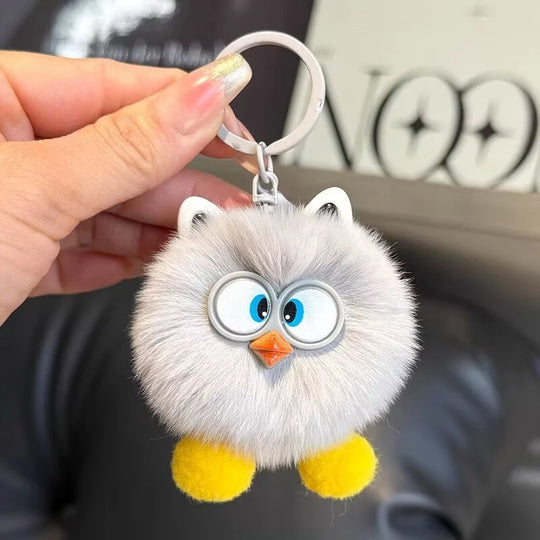 Unisex Nøglering med Plysdyr Design 10