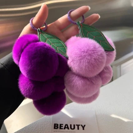 Unisex Nøglering med Pom Pom Design 0