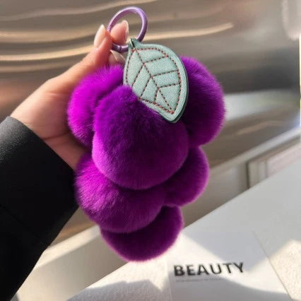 Unisex Nøglering med Pom Pom Design 1