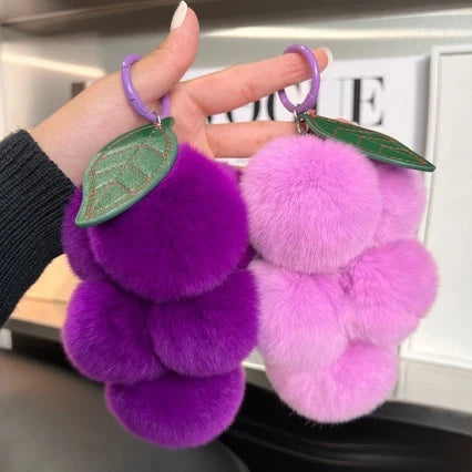 Unisex Nøglering med Pom Pom Design 2