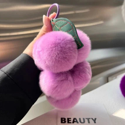 Unisex Nøglering med Pom Pom Design 3
