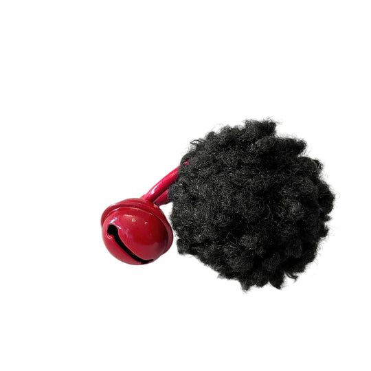 Unisex Nøglering med Pompon og Bjælde 0