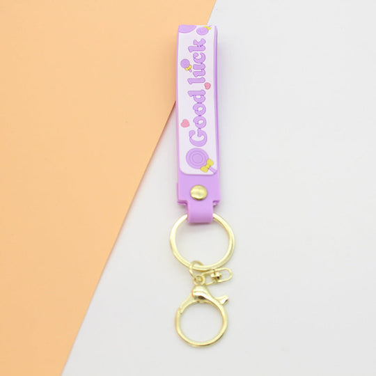 Unisex Nøglering med Positivt Budskab og Kreativt Design 7