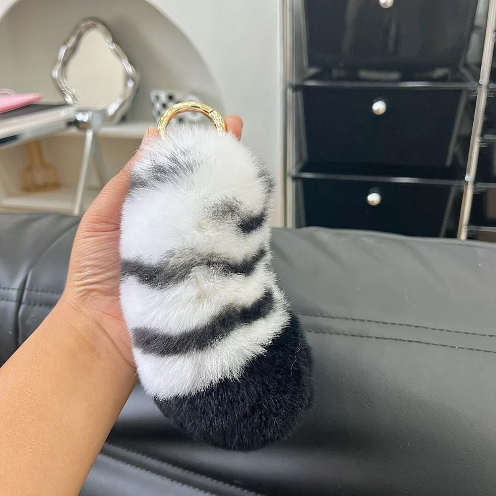 Unisex Nøglering med Poteaftryk Design 4