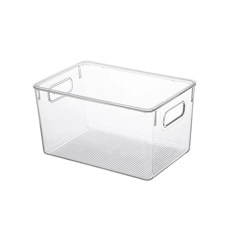 Unisex Opbevaringslåg Transparent Fladt Design 4