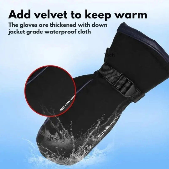 Unisex Opvarmede Handsker Dobbeltsidede USB Genopladelige 3