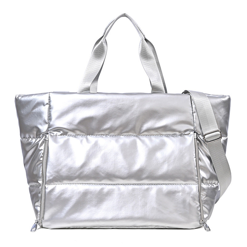 Unisex Overnight Tote Med Flere Lommetyper 0