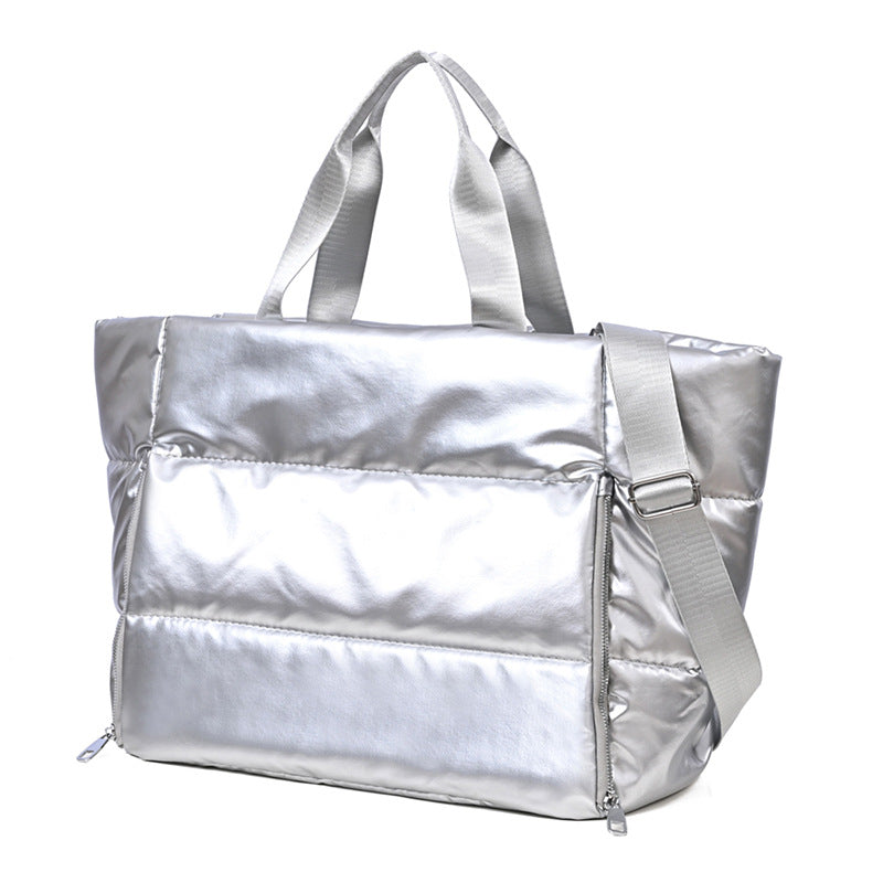 Unisex Overnight Tote Med Flere Lommetyper 1
