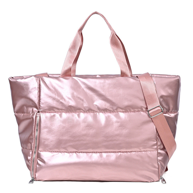Unisex Overnight Tote Med Flere Lommetyper 4