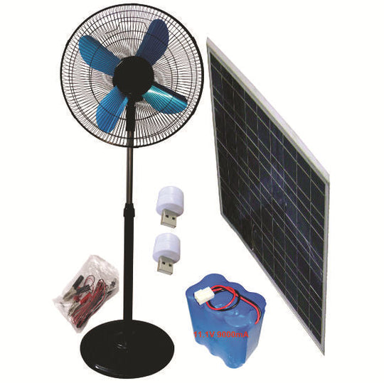 Unisex Piedestalventilator med Solcelledrevet Funktion 1