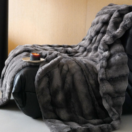 Unisex Quiltet Tæppe Blødt og Isolerende 9