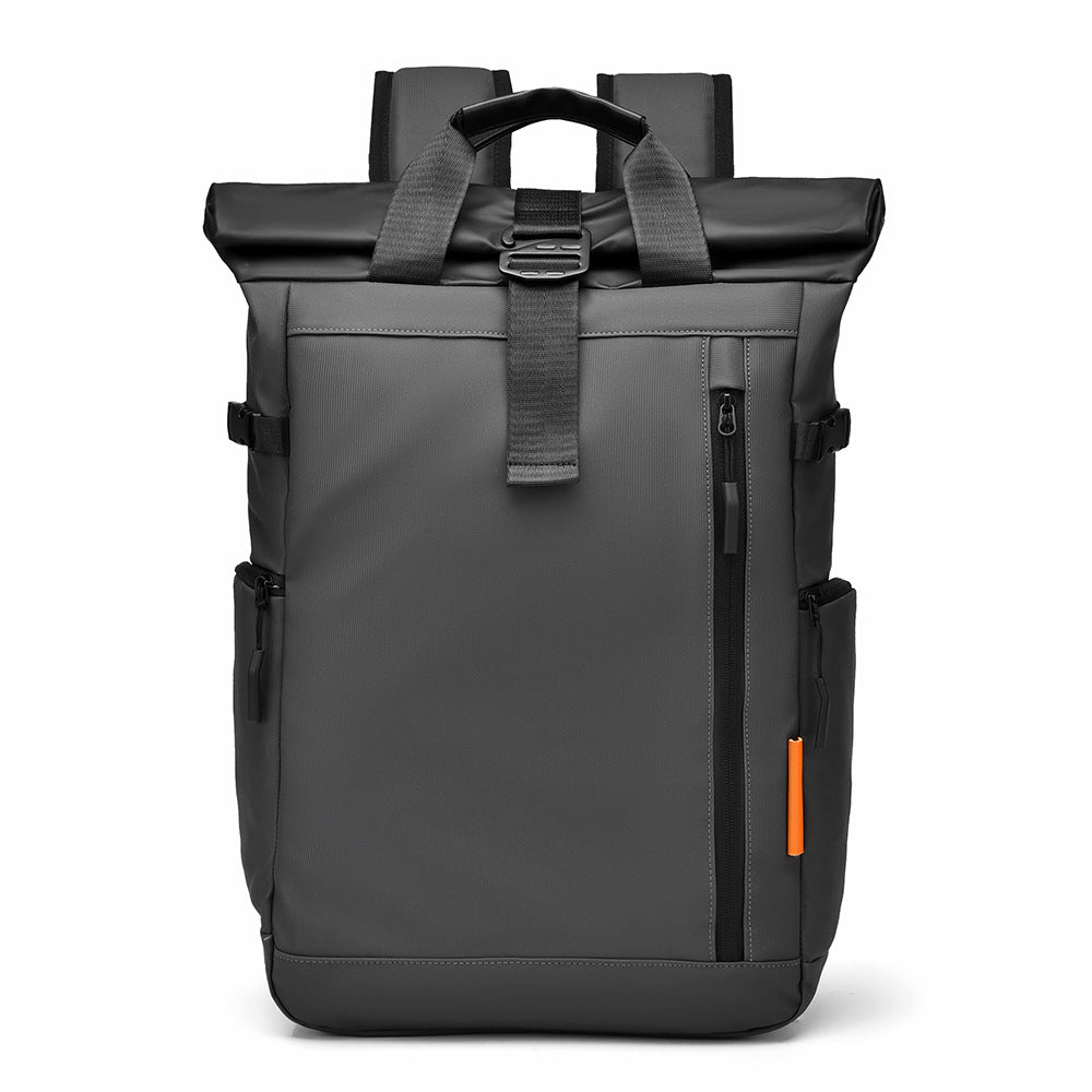 Unisex Rolltop Rygsæk Moderne Design 0