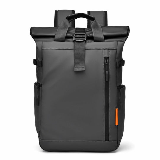 Unisex Rolltop Rygsæk Moderne Design 0