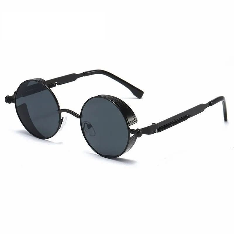 Unisex Runde Solbriller Vintage Stil 1