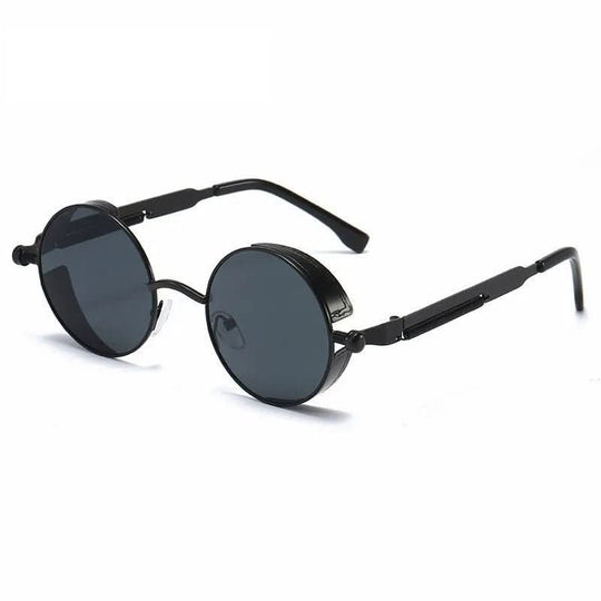 Unisex Runde Solbriller Vintage Stil 1