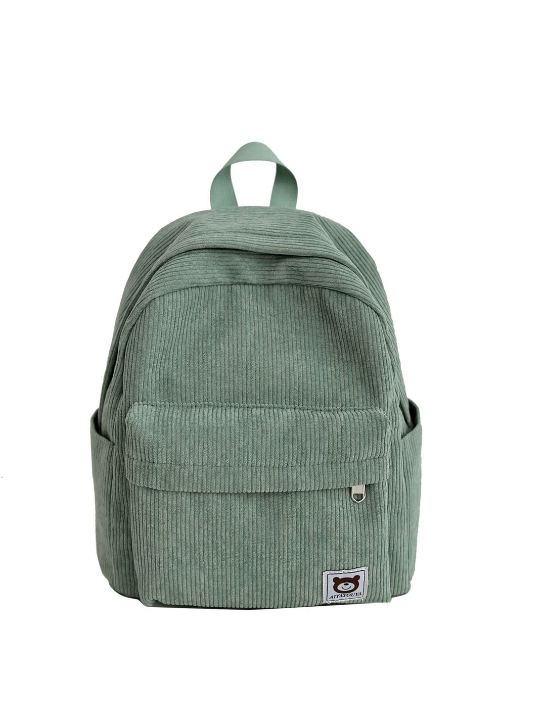 Unisex Rygsæk Corduroy Stilfuld og Praktisk 3