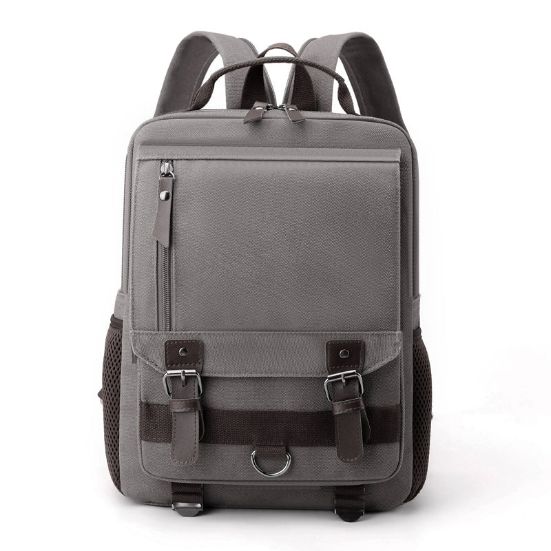 Unisex Rygsæk Multi-Pocket Funktionelt Design Med Justerbare Skulderstropper 2