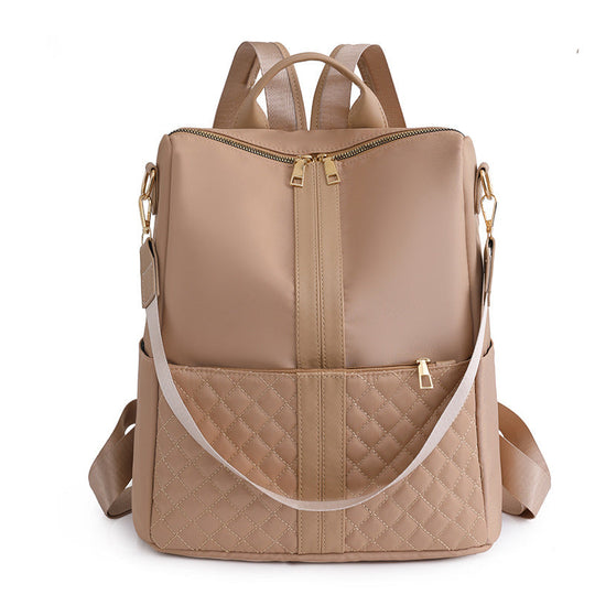 Unisex Rygsæk Quiltet Flere Rum Praktisk Design 2