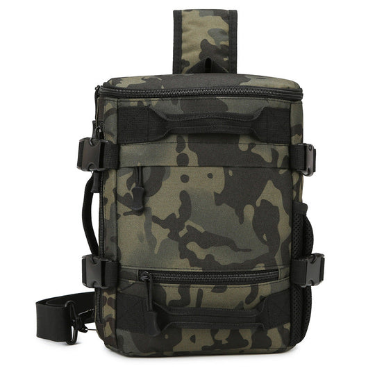 Unisex Rygsæk Utility Med Funktionelt Design og Praktiske Lommer 8