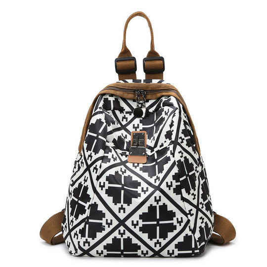 Unisex Rygsæk med Kreativt Elefantprint 3