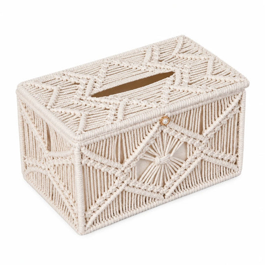 Unisex Servietæskebetræk Macramé Stilfuldt Design 0