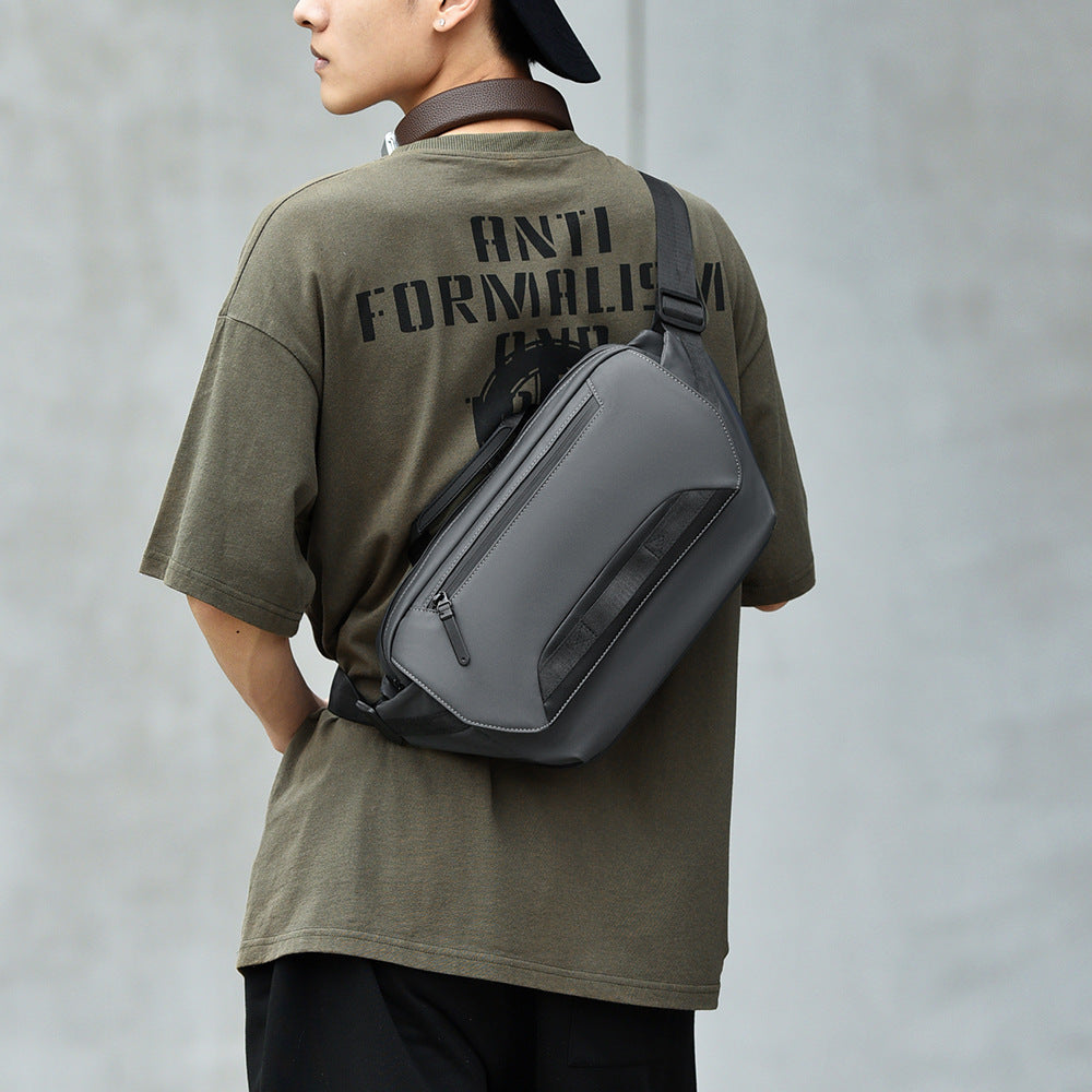 Unisex Sling Bag Multifunktionelt Design Moderne 3