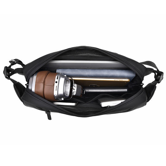 Unisex Sling Bag Multifunktionelt Design Moderne 4